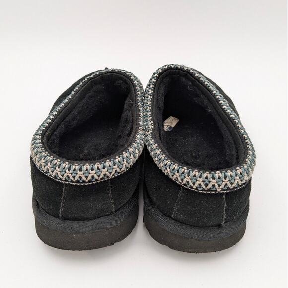UGG Tasman II Black Sheepskin Suede Women's Slippers Round Toe Size US5 EU37 - Picture 5 of 14